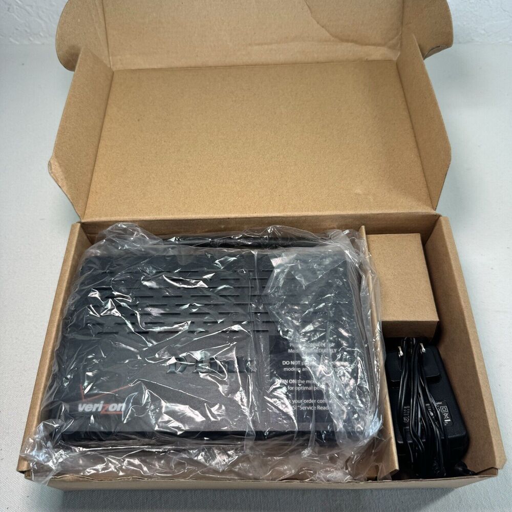 Verizon D-Link DSL-2750B  4-Port Wireless Router‎ With Adapter - Picture 6 of 8